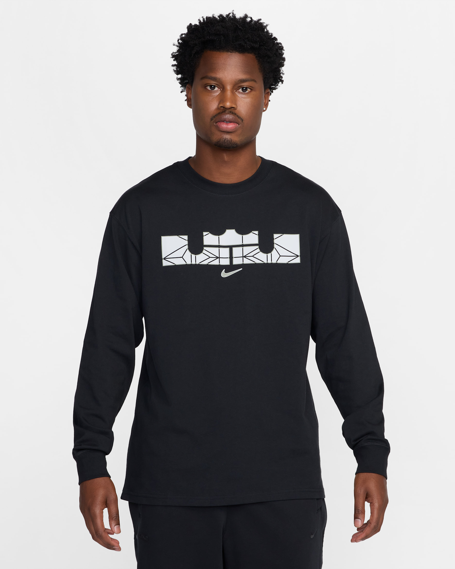 LeBron Men's Max90 Long-Sleeve Basketball T-Shirt. Nike.com
